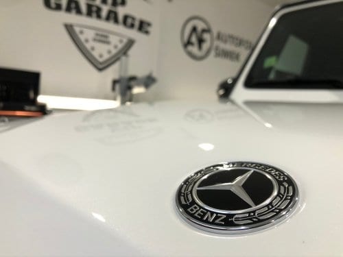 Ochranná fólie na znak auta Mercedes