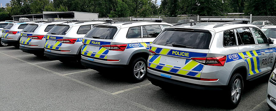 Volba autofólií pro vozy policie České republiky je jasná a Infrasol je značkou, která účelům policie vyhovuje nejvíce